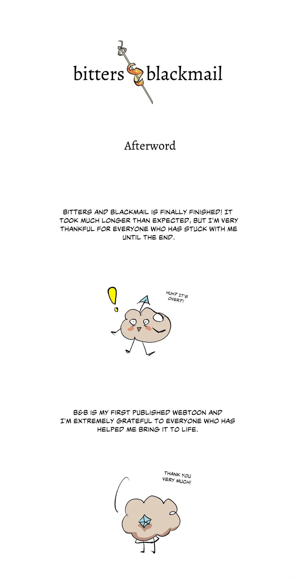 Bitters & Blackmail Chapter 51.5 page 1 - 