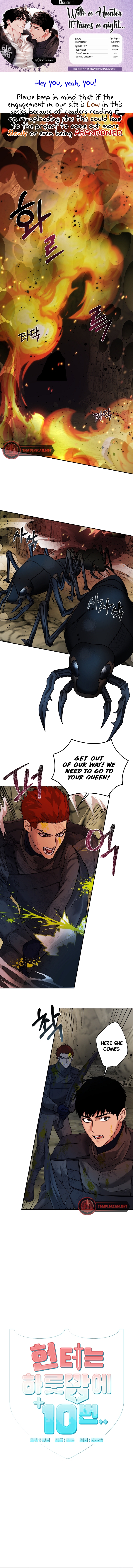 (BL) With a Hunter 10 times a night Chapter 11 page 1 - 