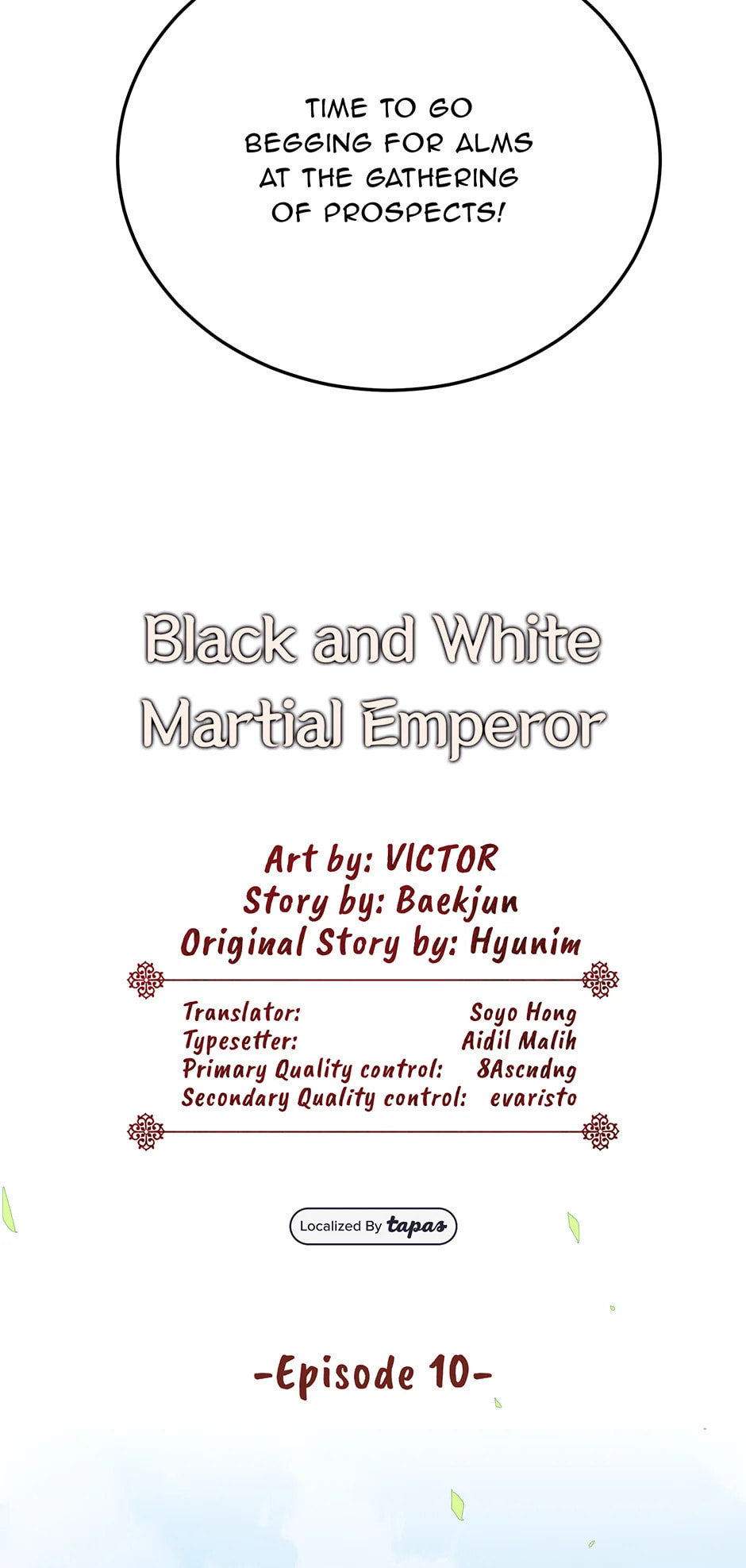 Black and White Martial Emperor Chapter 10 page 22 - 