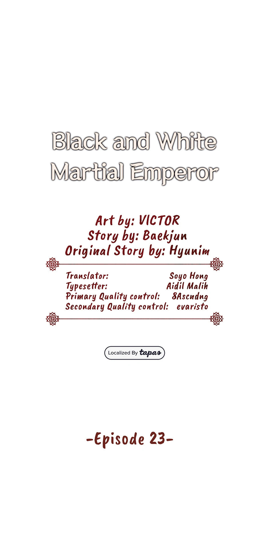 Black and White Martial Emperor Chapter 23 page 27 - 