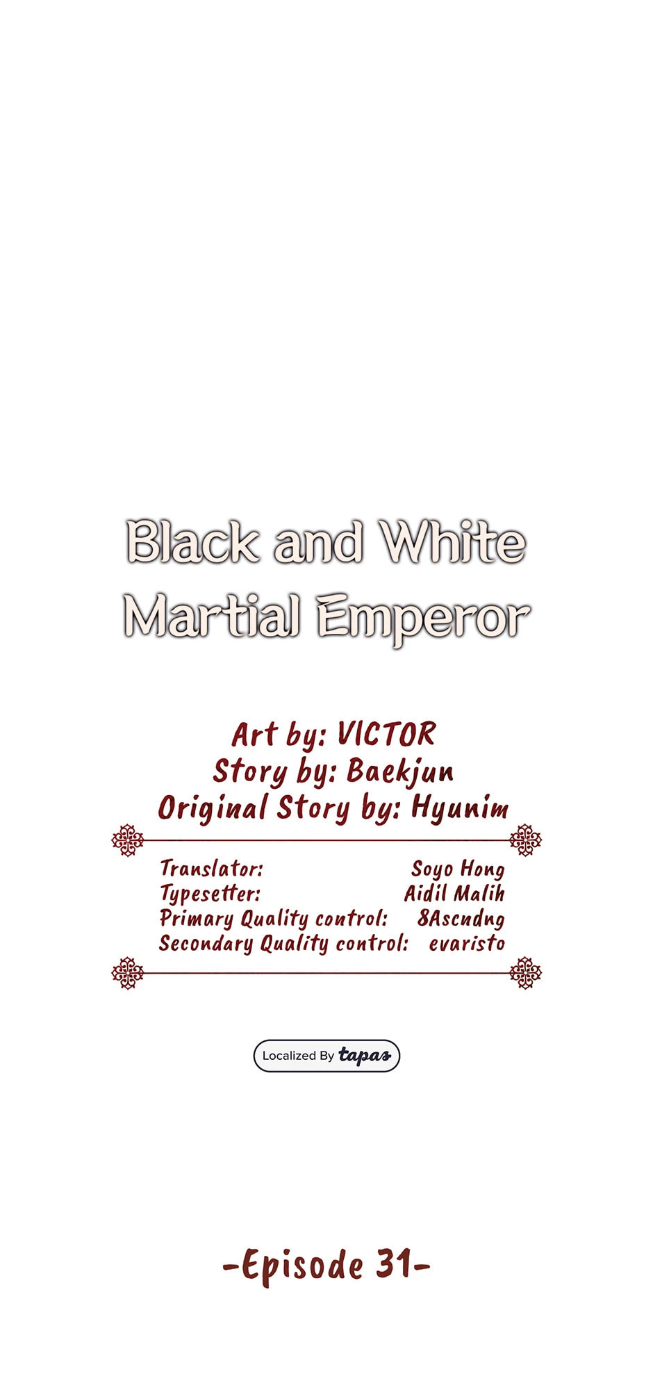 Black and White Martial Emperor Chapter 31 page 32 - 