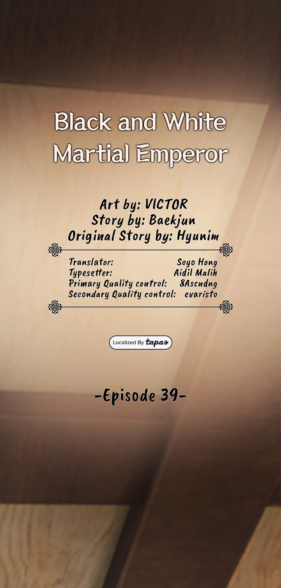 Black and White Martial Emperor Chapter 39 page 1 - 