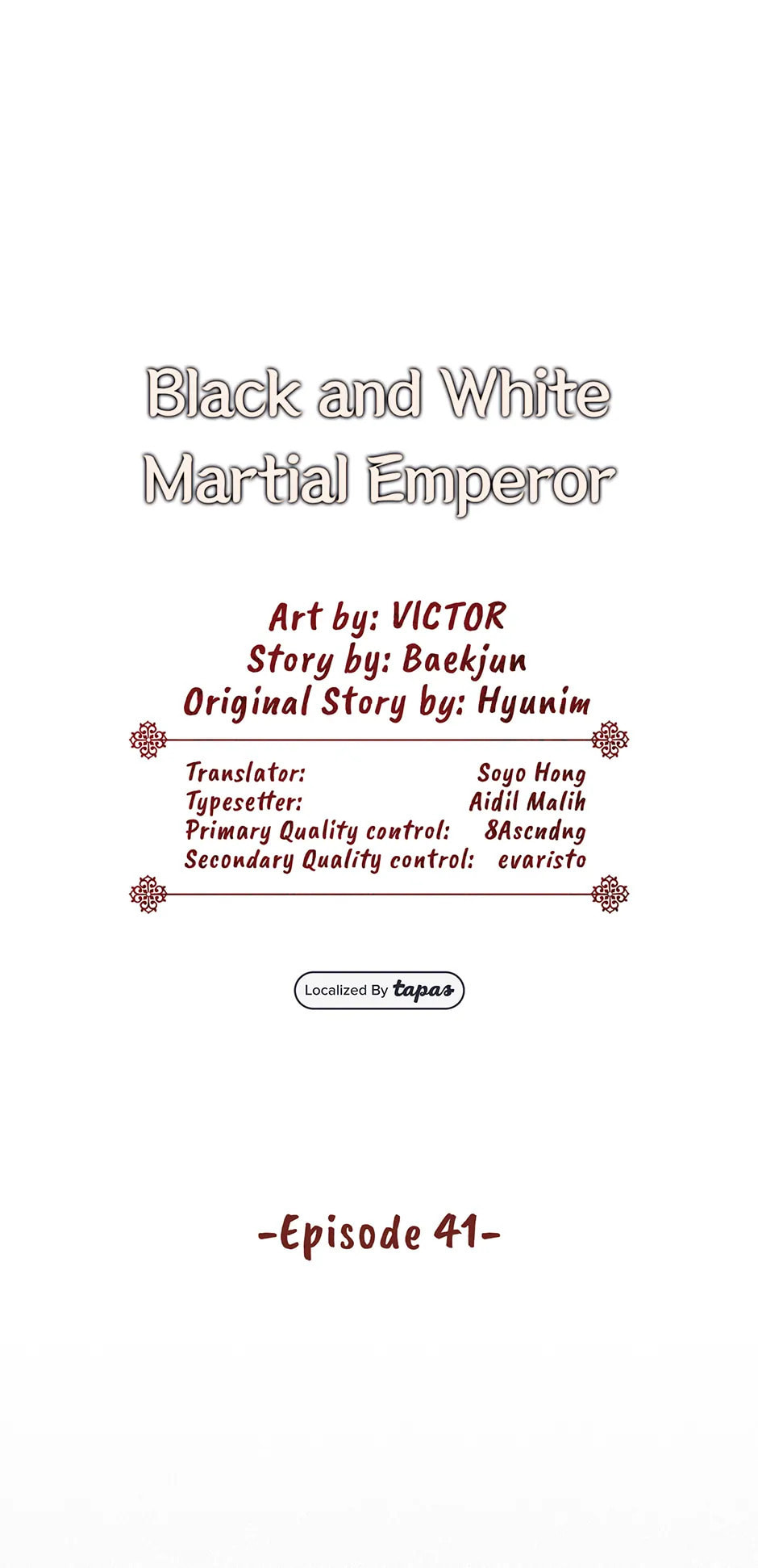 Black and White Martial Emperor Chapter 41 page 31 - 