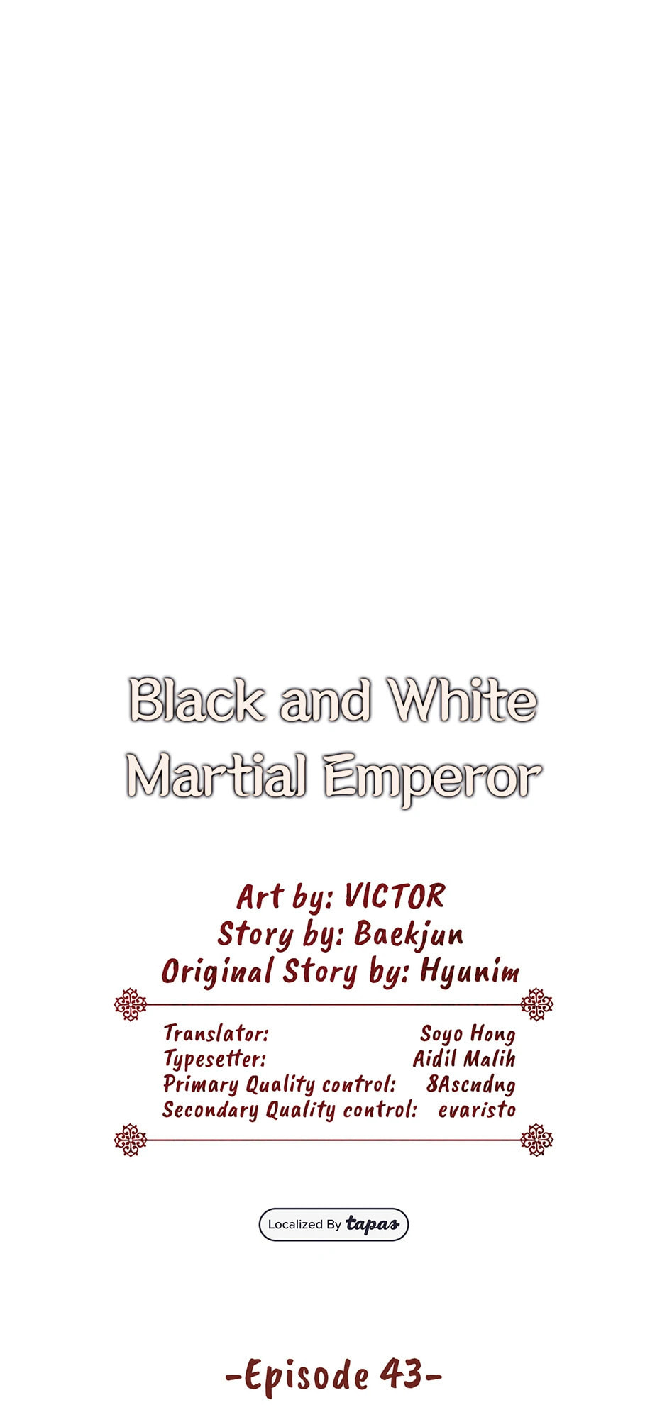 Black and White Martial Emperor Chapter 43 page 20 - 