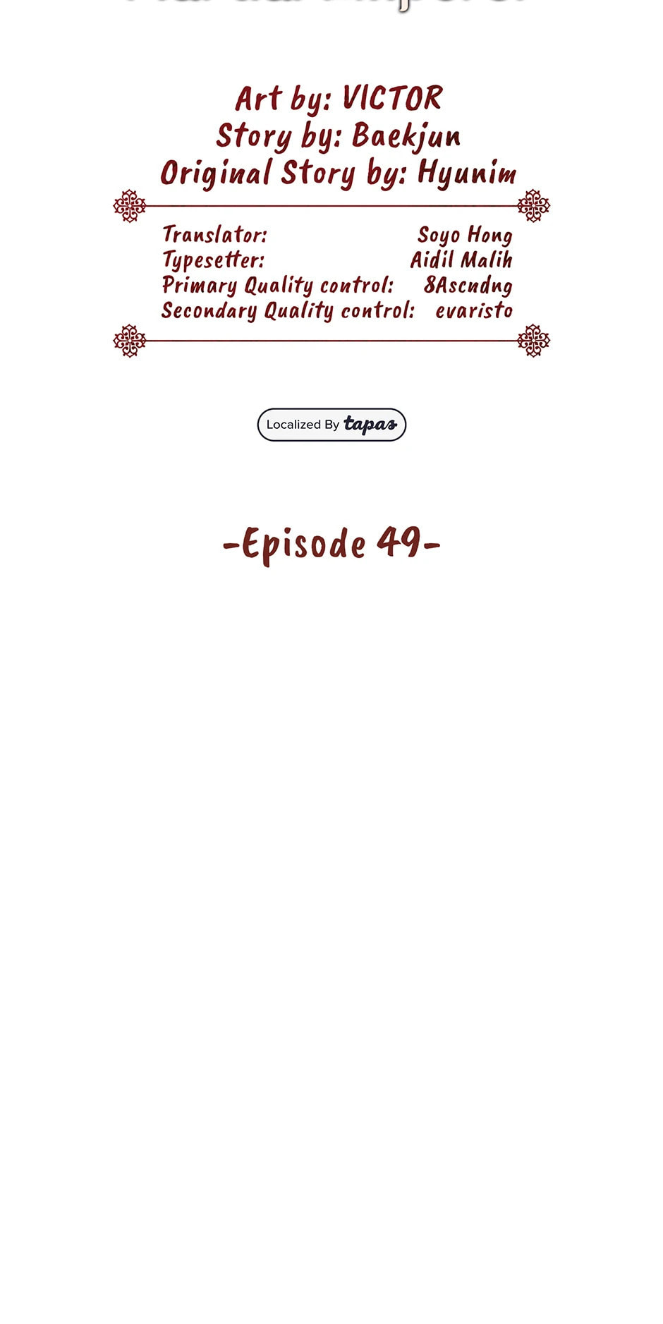 Black and White Martial Emperor Chapter 49 page 10 - 