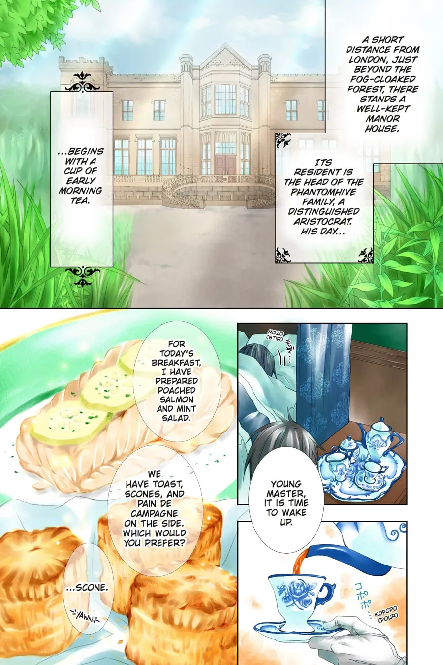 Black Butler Chapter 1 page 2 - 