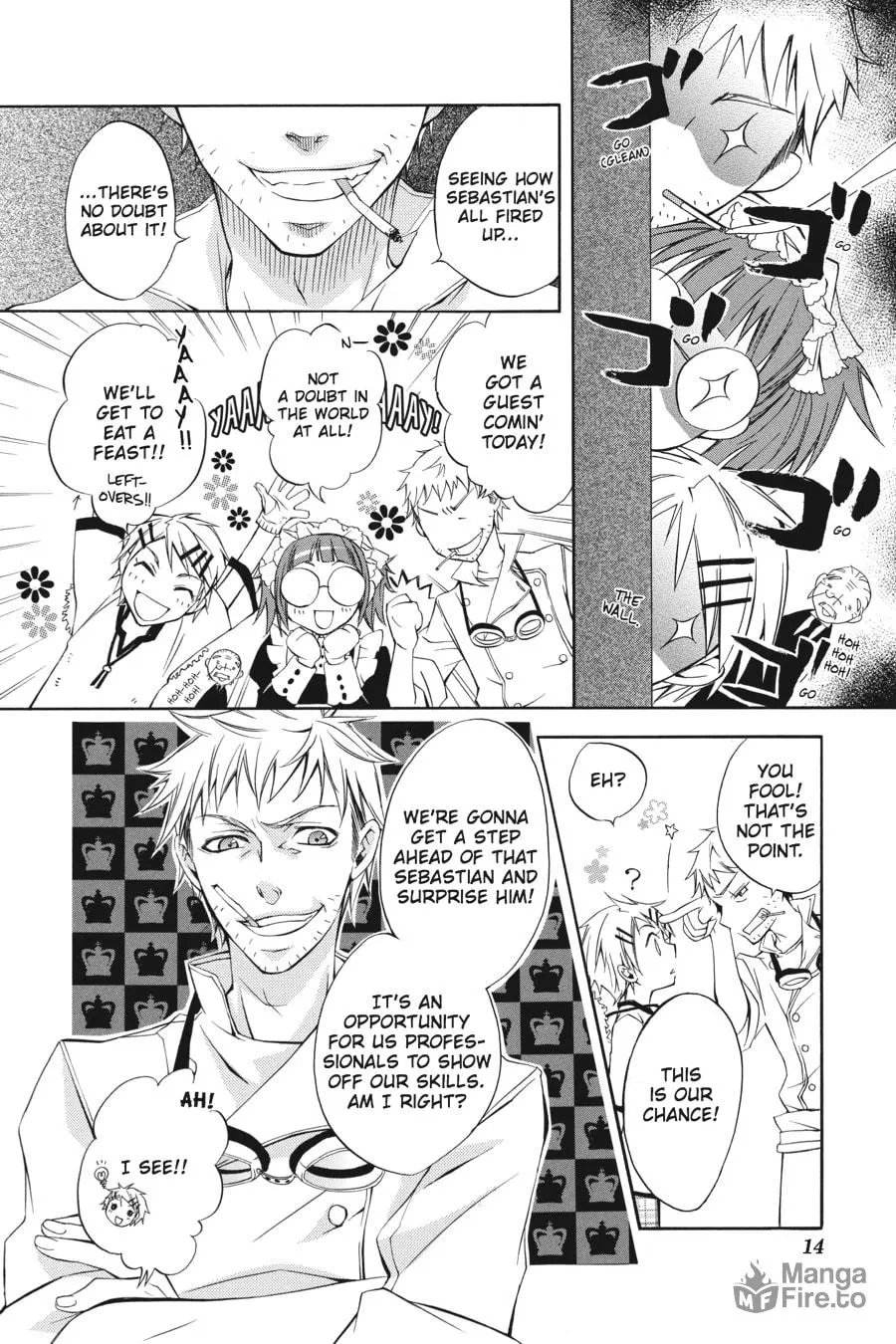 Black Butler Chapter 1 page 12 - 