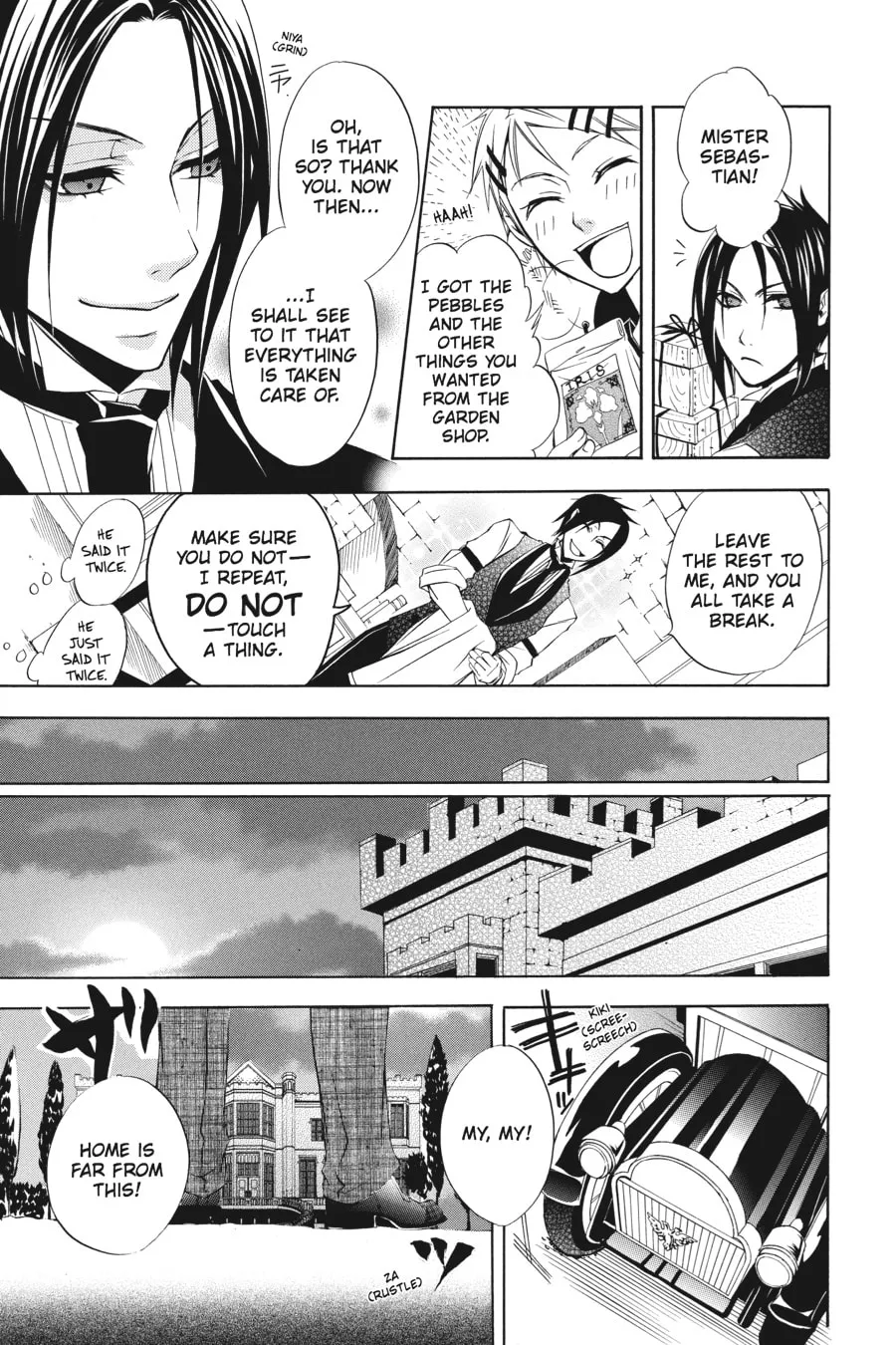 Black Butler Chapter 1 page 19 - 