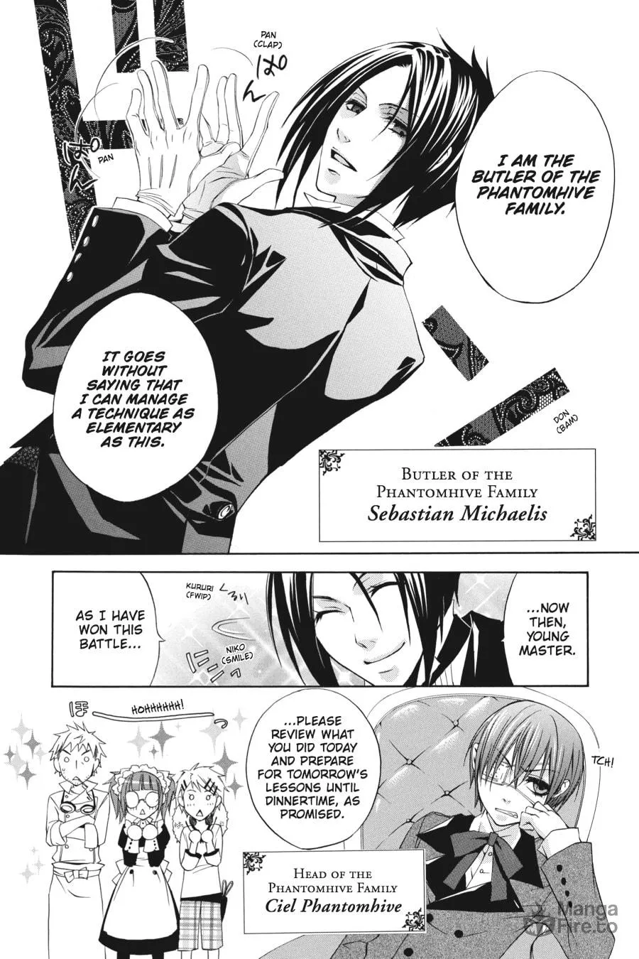 Black Butler Chapter 1 page 6 - 