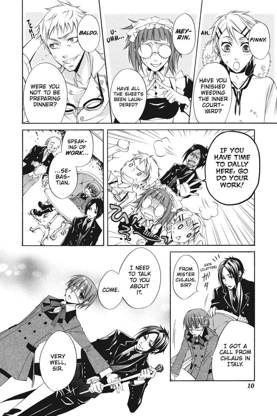 Black Butler Chapter 1 page 8 - 