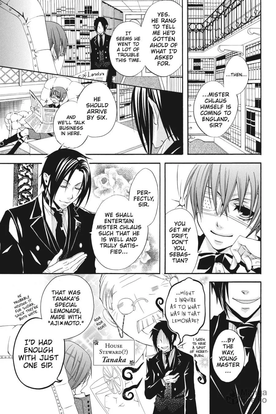 Black Butler Chapter 1 page 9 - 