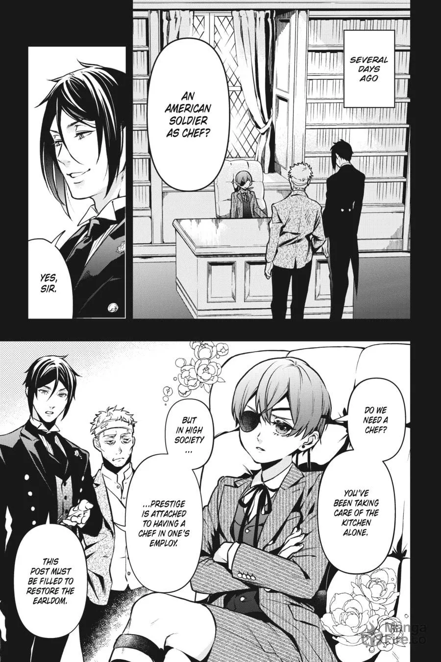 Black Butler Chapter 176 page 9 - 