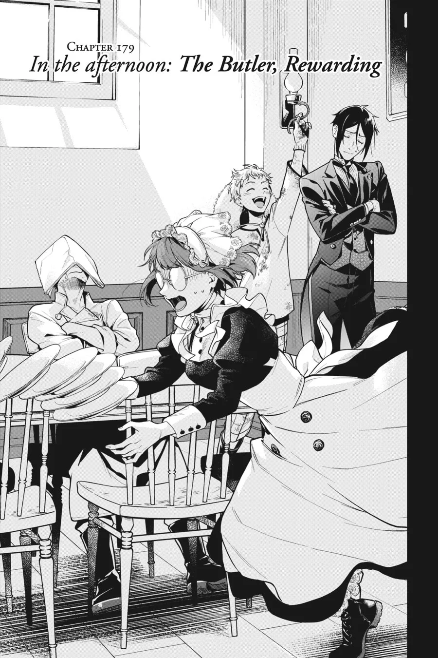 Black Butler Chapter 179 page 1 - 