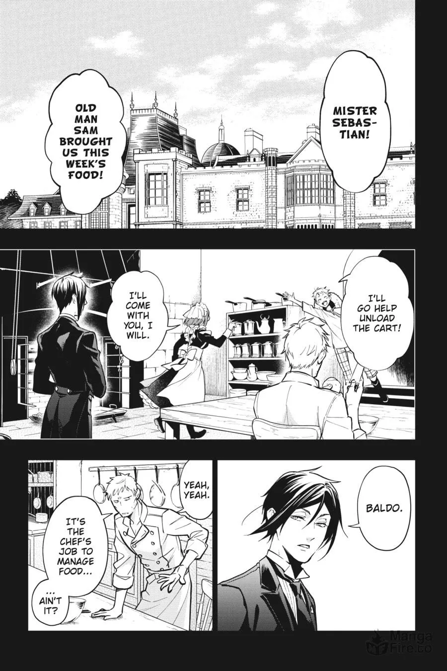 Black Butler Chapter 184 page 9 - 