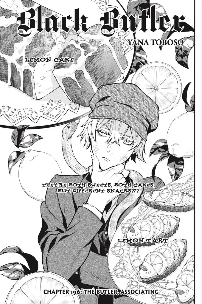 Black Butler Chapter 196 page 2 - 