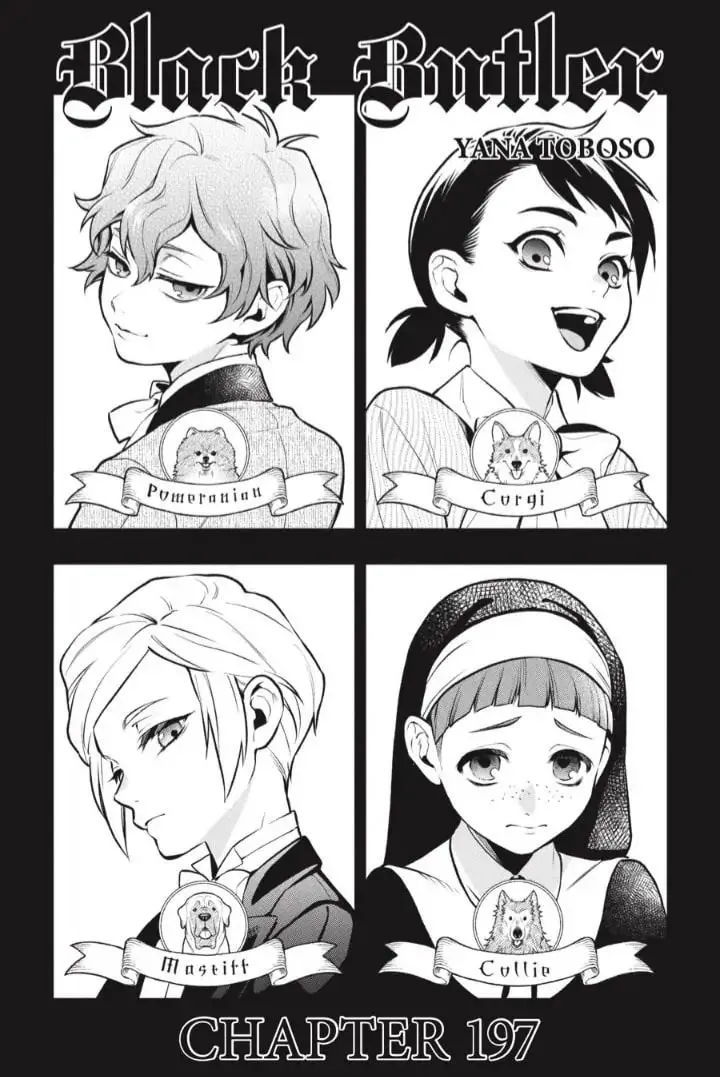 Black Butler Chapter 197 page 1 - 