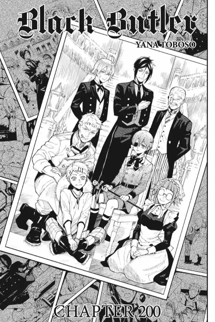 Black Butler Chapter 200 page 1 - 