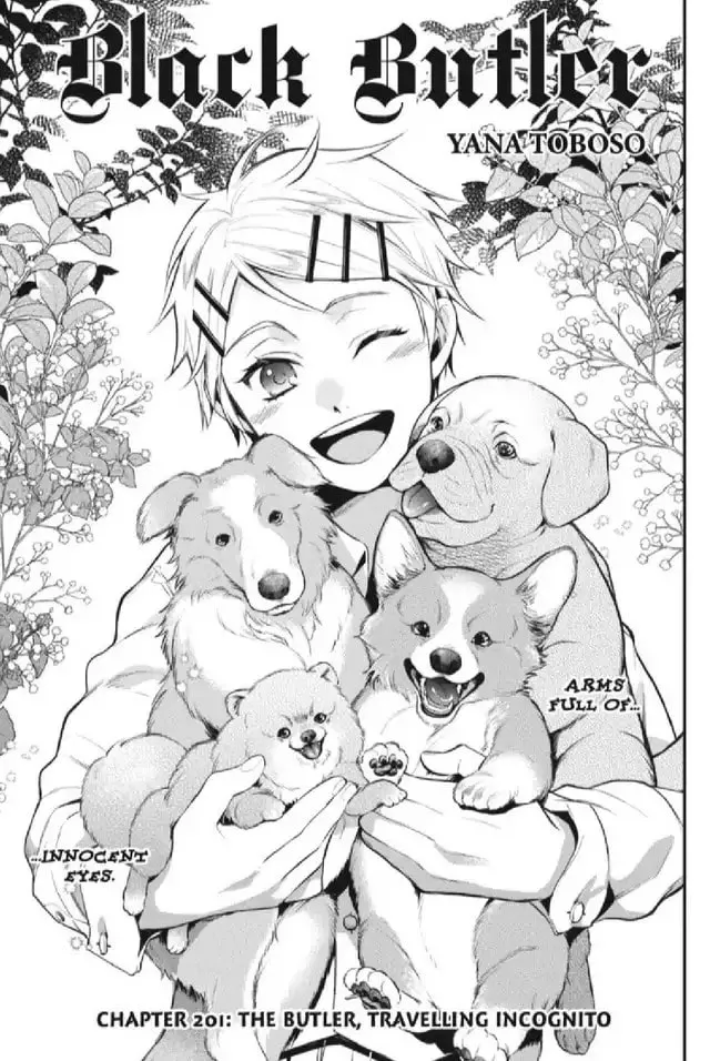 Black Butler Chapter 201 page 1 - 