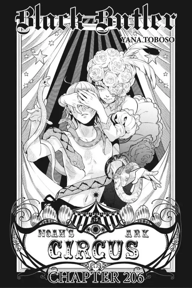 Black Butler Chapter 206 page 1 - 