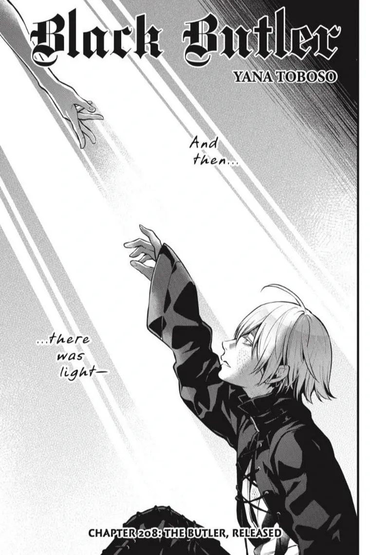 Black Butler Chapter 208 page 1 - 