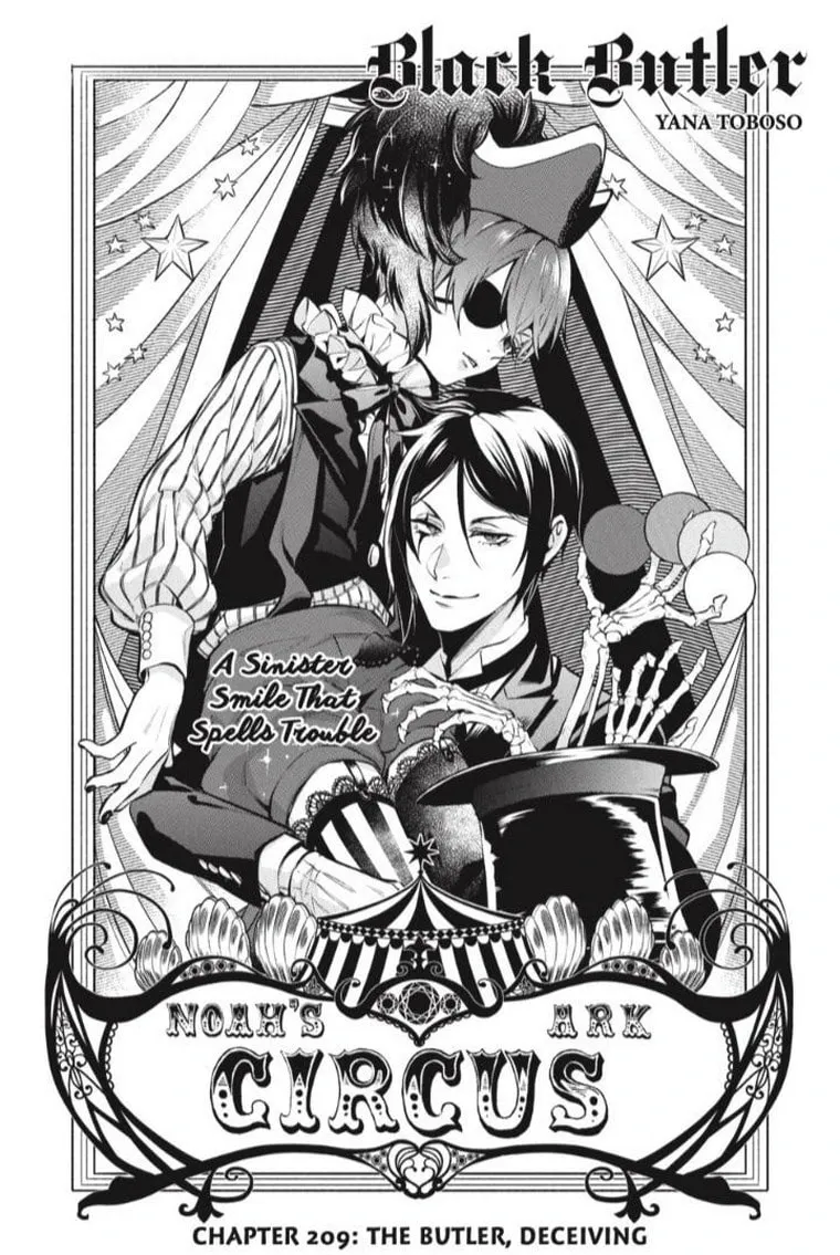 Black Butler Chapter 209 page 1 - 