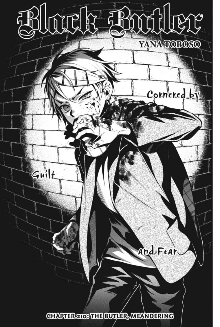 Black Butler Chapter 210 page 1 - 