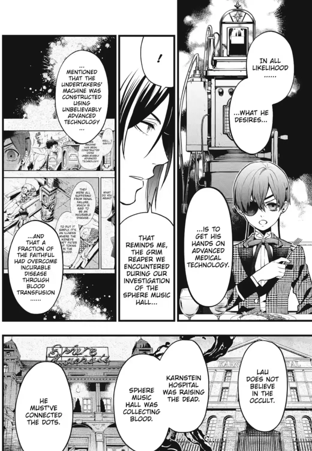 Black Butler Chapter 212 page 15 - 