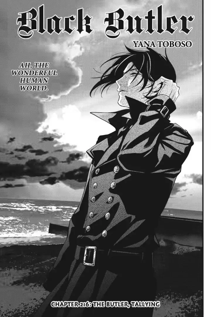 Black Butler Chapter 216 page 1 - 