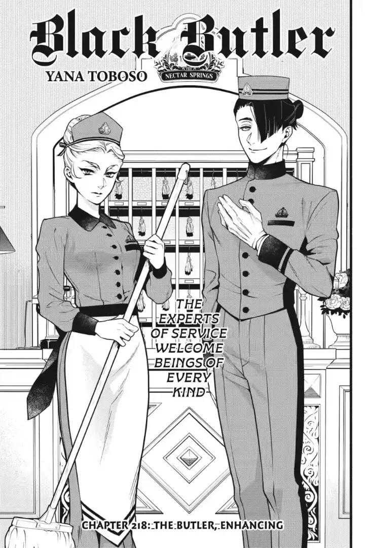 Black Butler Chapter 218 page 1 - 