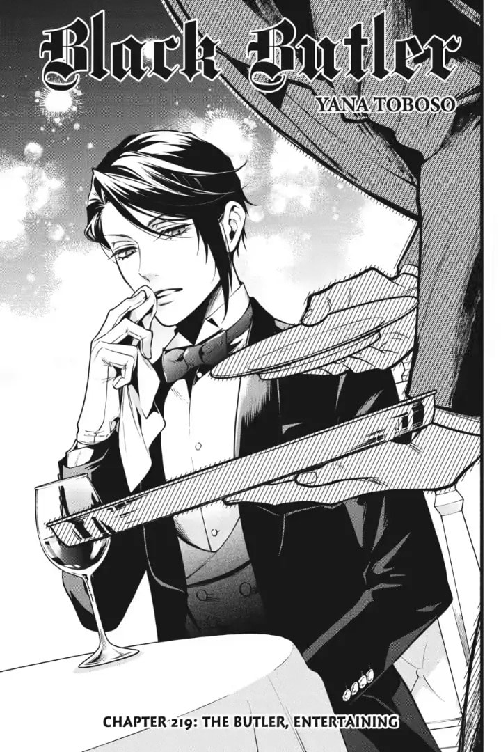 Black Butler Chapter 219 page 1 - 
