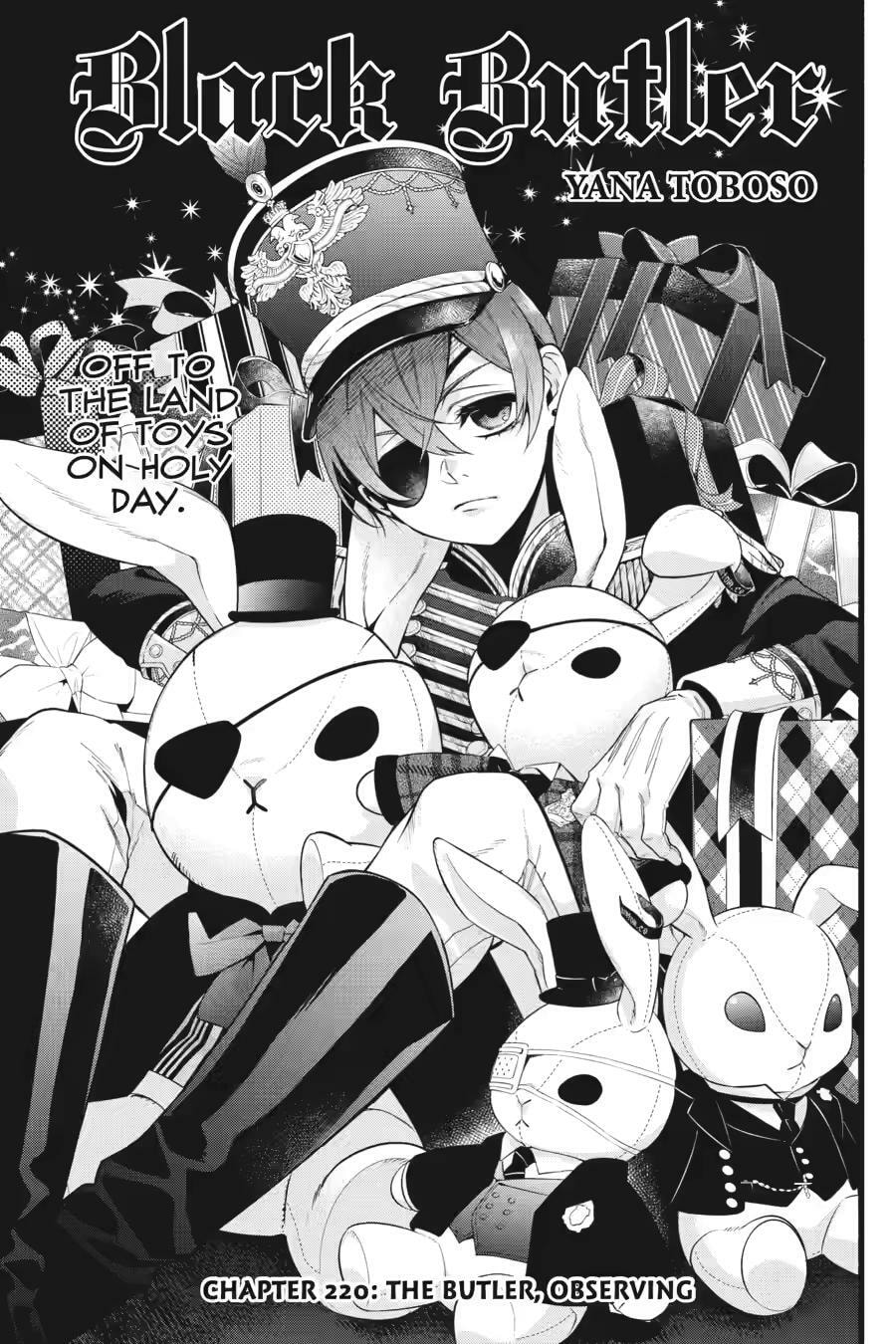 Black Butler Chapter 220 page 1 - 