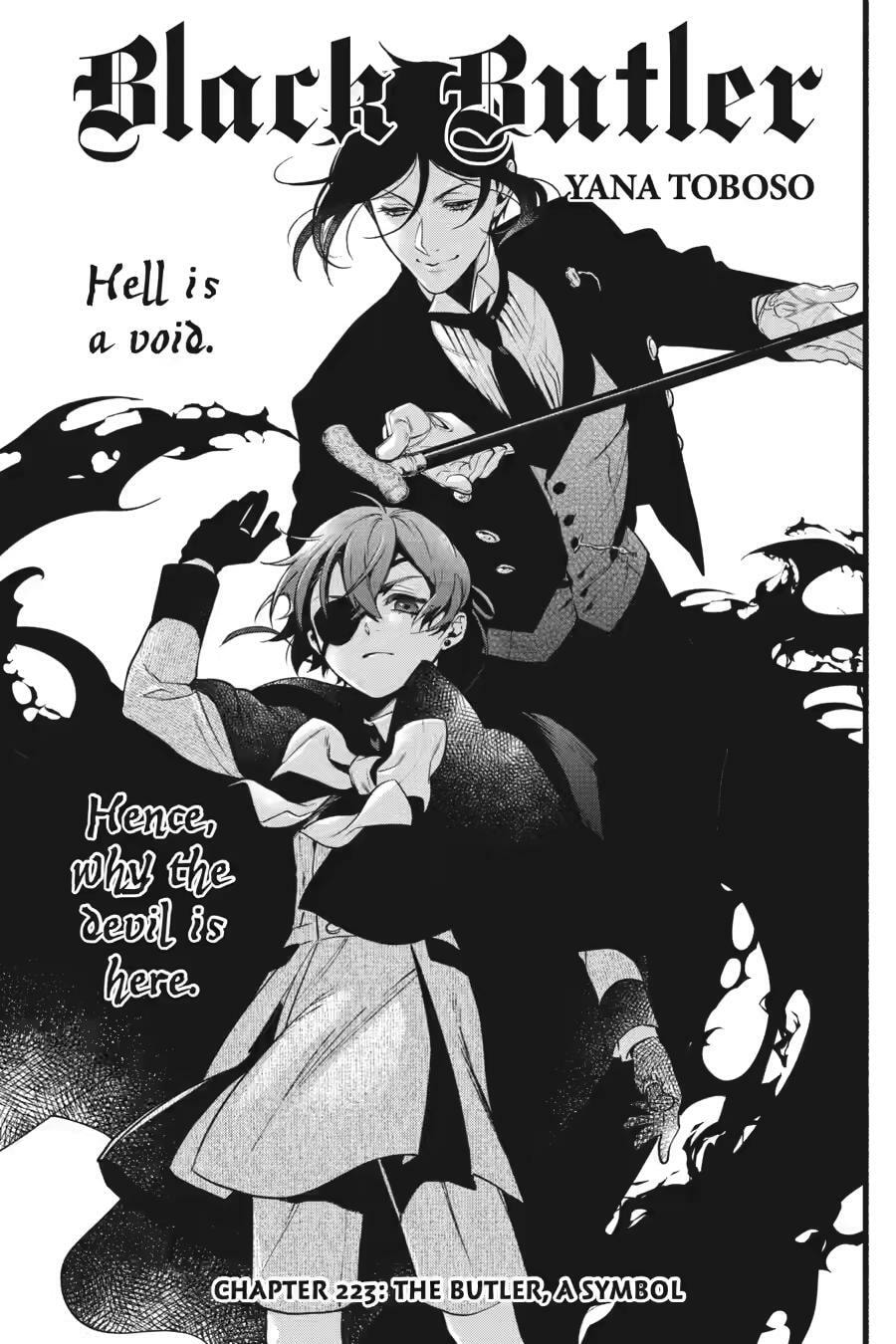 Black Butler Chapter 223 page 1 - 