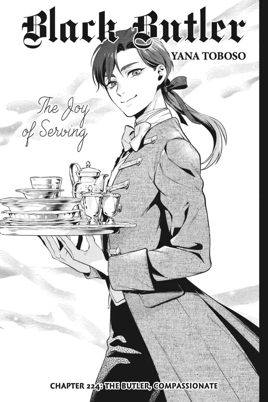 Black Butler Chapter 224 page 1 - 