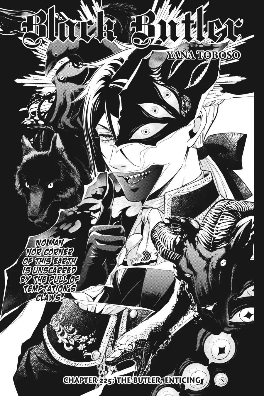 Black Butler Chapter 225 page 1 - 