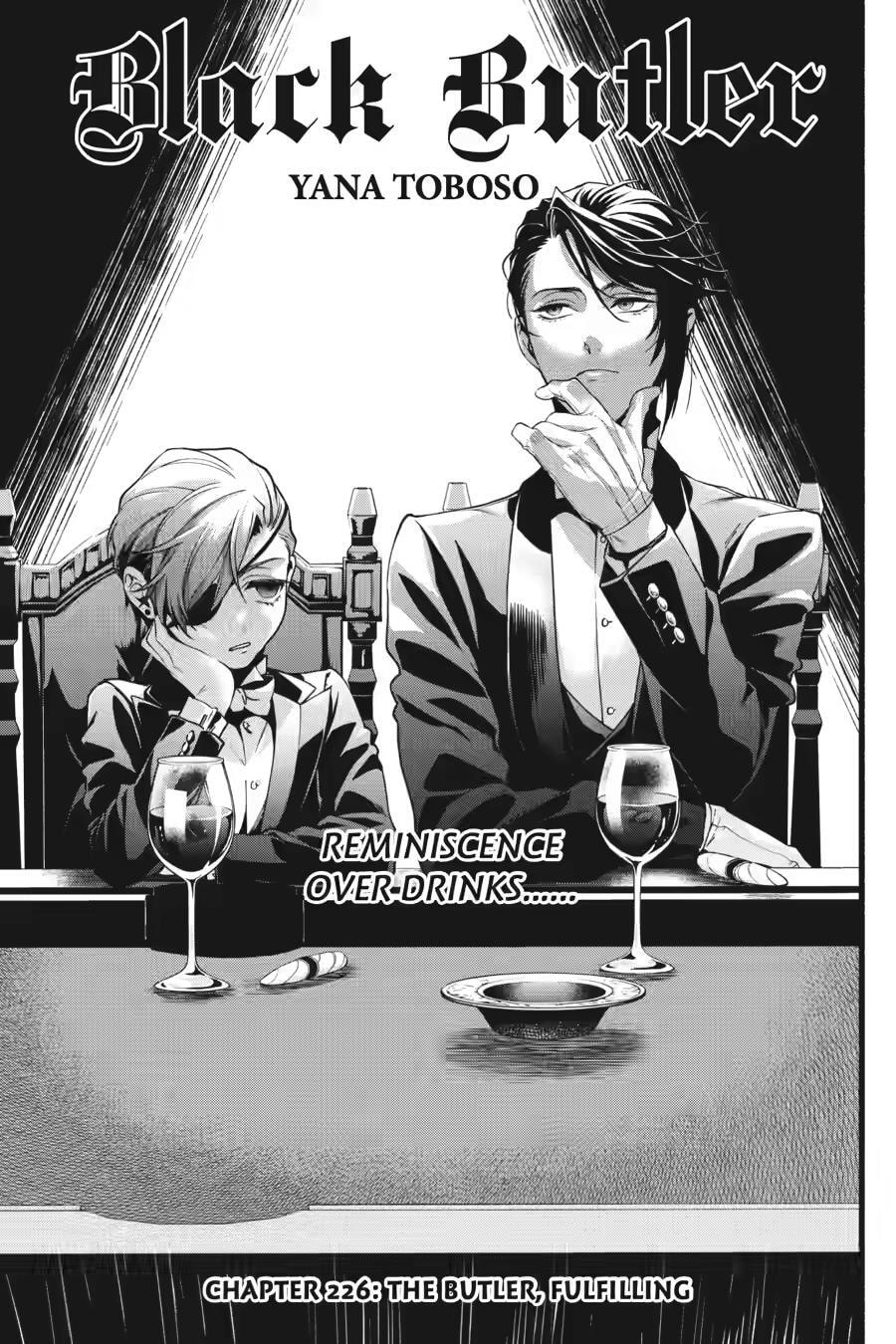 Black Butler Chapter 226 page 1 - 