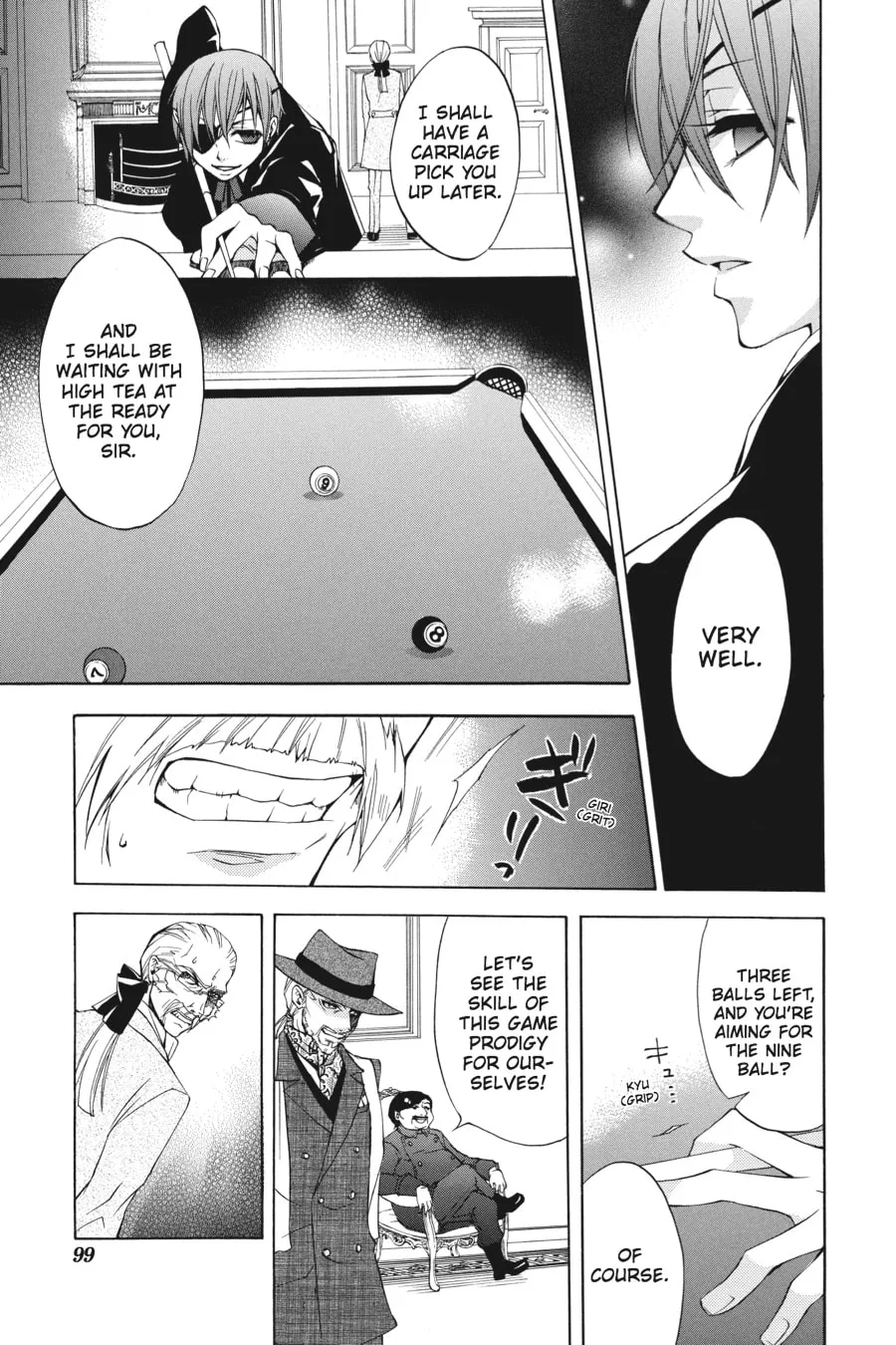 Black Butler Chapter 3 page 11 - 