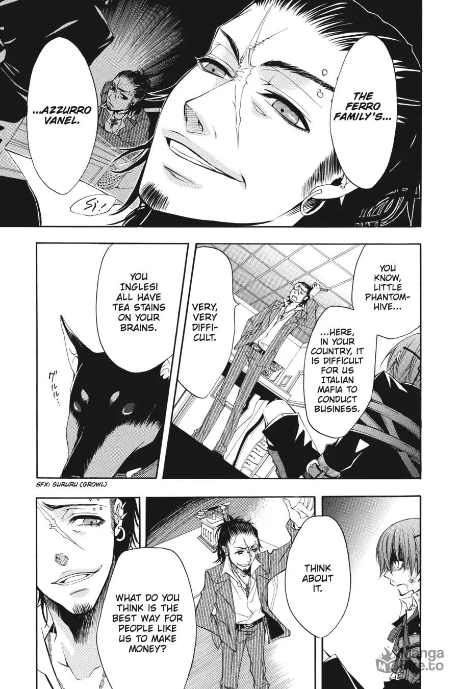 Black Butler Chapter 3 page 21 - 