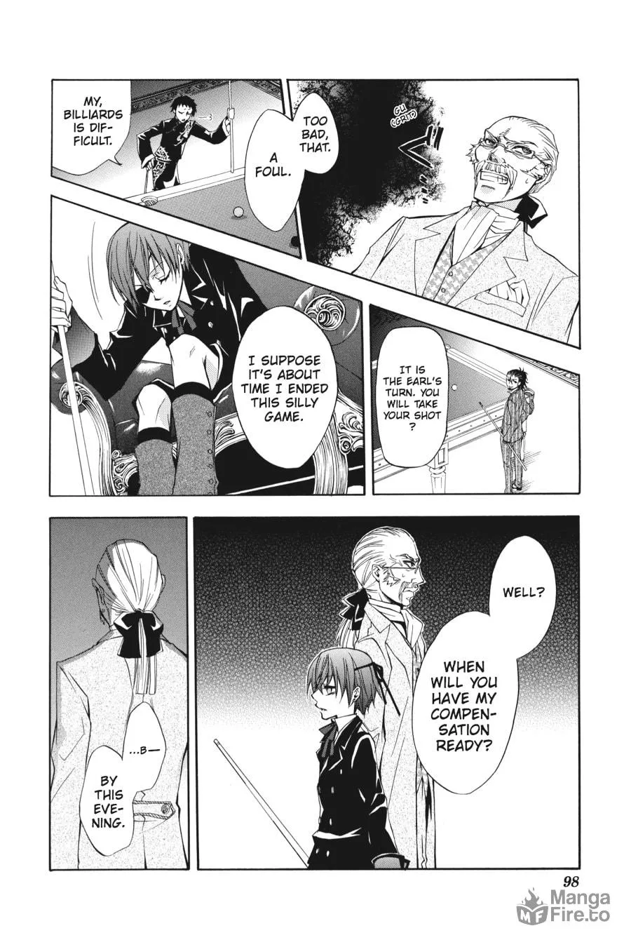 Black Butler Chapter 3 page 10 - 