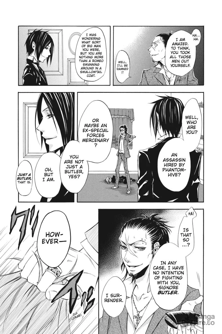 Black Butler Chapter 4 page 21 - 