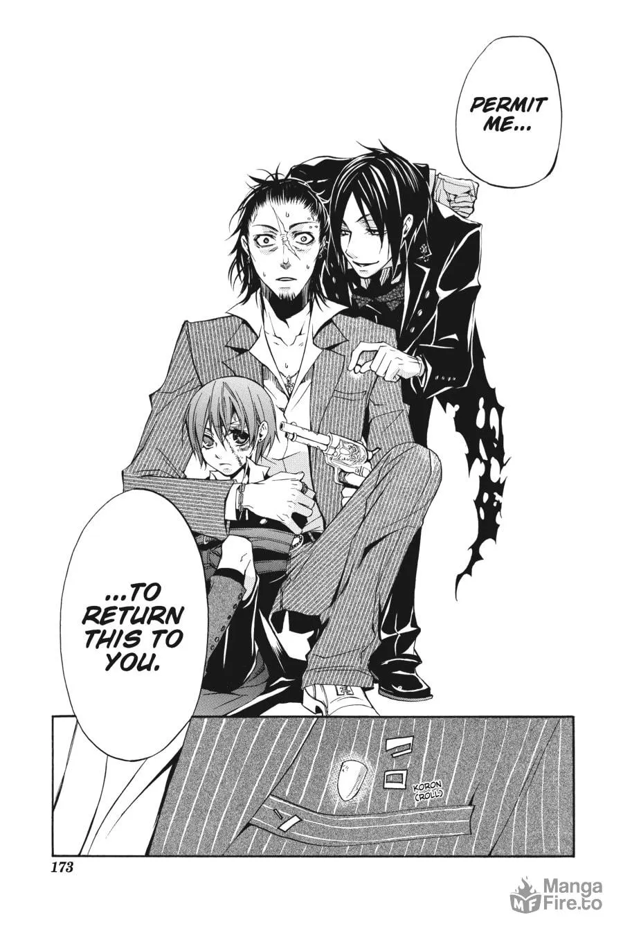 Black Butler Chapter 4 page 36 - 