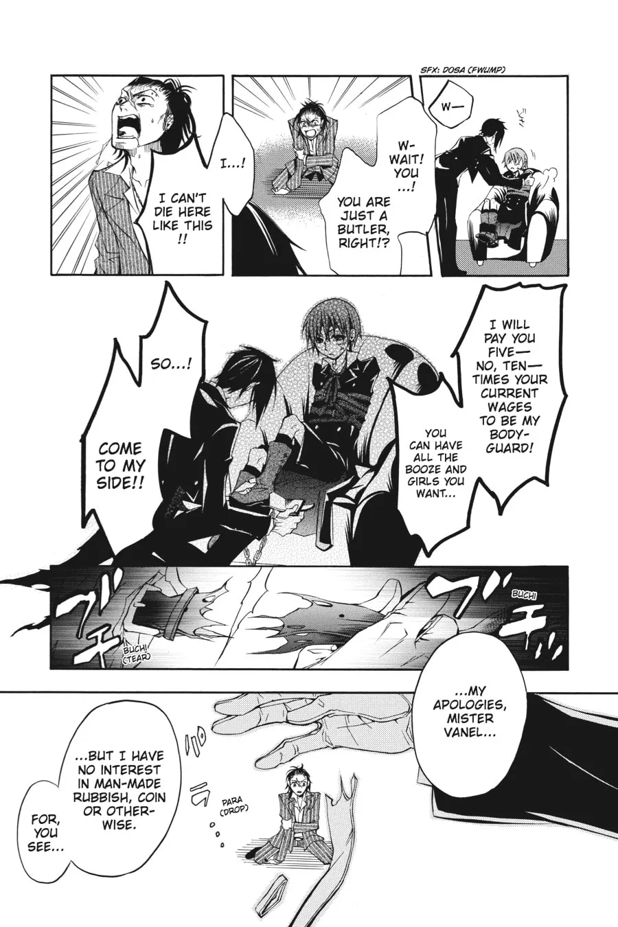 Black Butler Chapter 4 page 38 - 