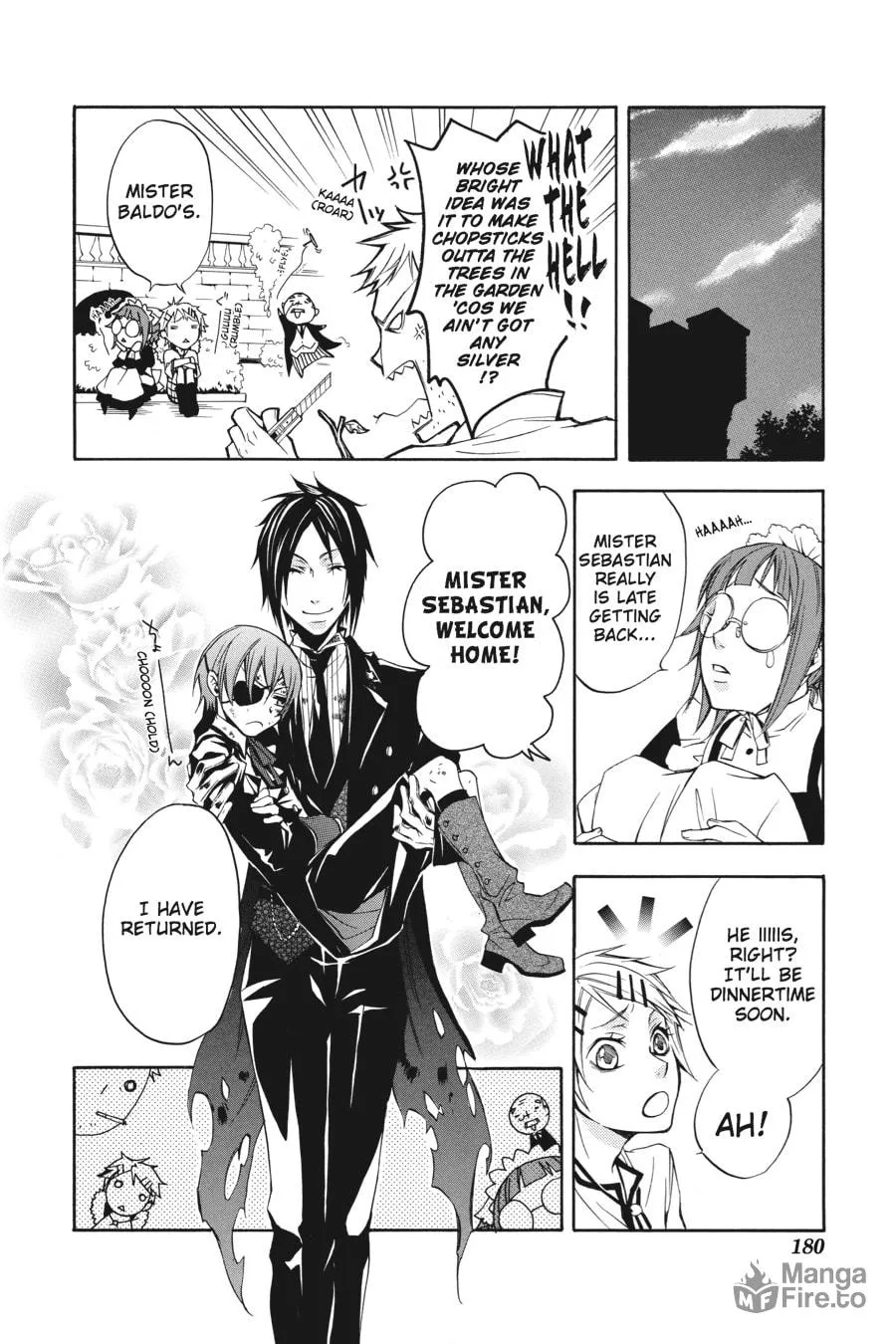 Black Butler Chapter 4 page 42 - 