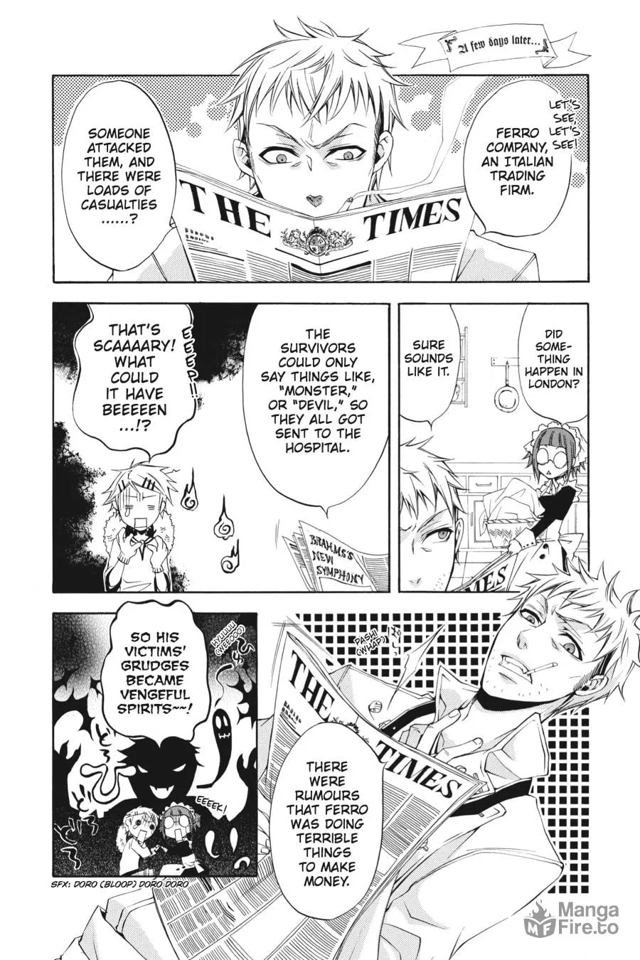 Black Butler Chapter 4 page 45 - 