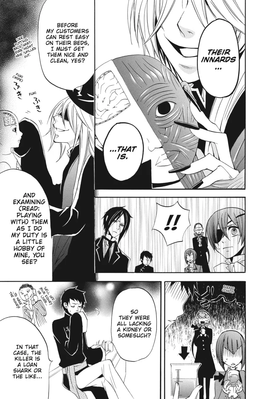 Black Butler Chapter 6 page 22 - 
