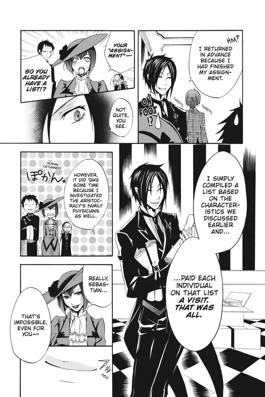 Black Butler Chapter 6 page 34 - 