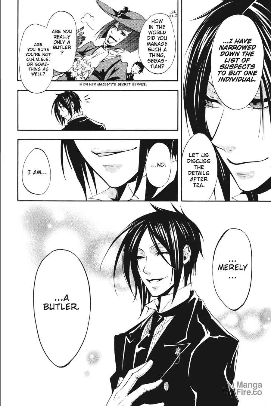 Black Butler Chapter 6 page 36 - 