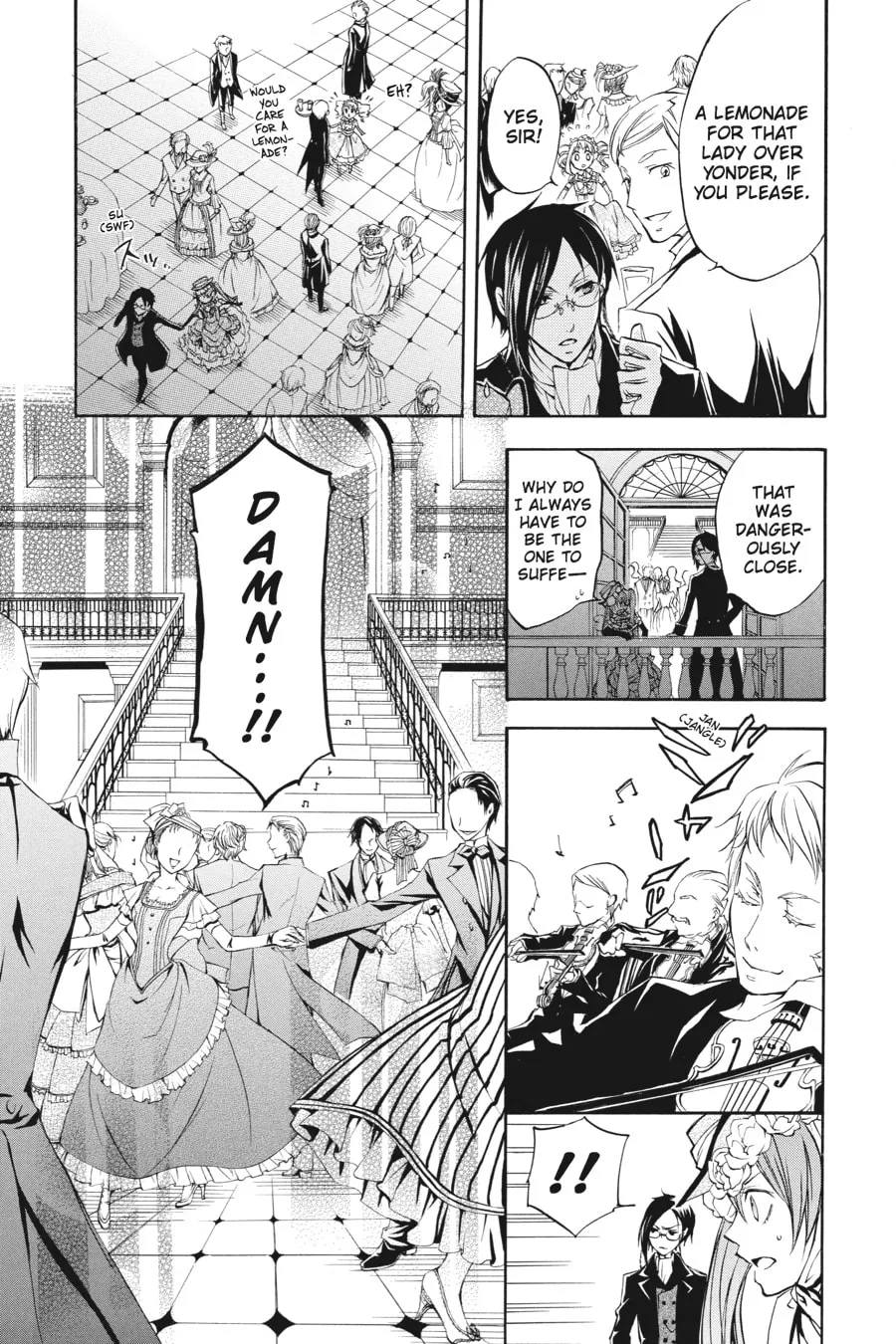 Black Butler Chapter 7 page 17 - 