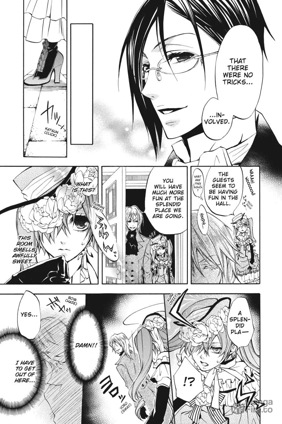 Black Butler Chapter 7 page 35 - 