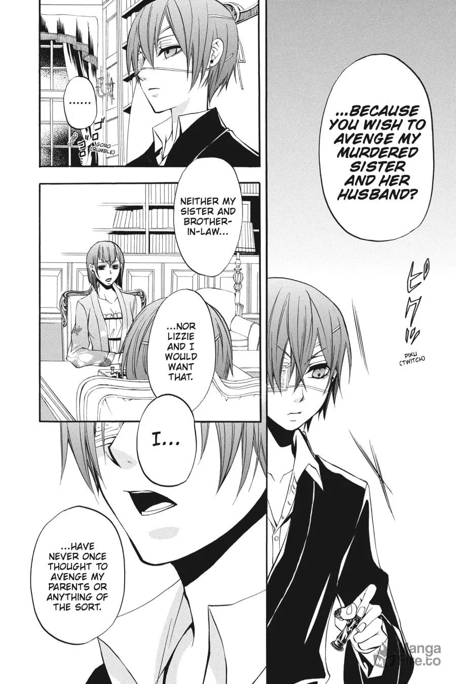 Black Butler Chapter 8 page 21 - 