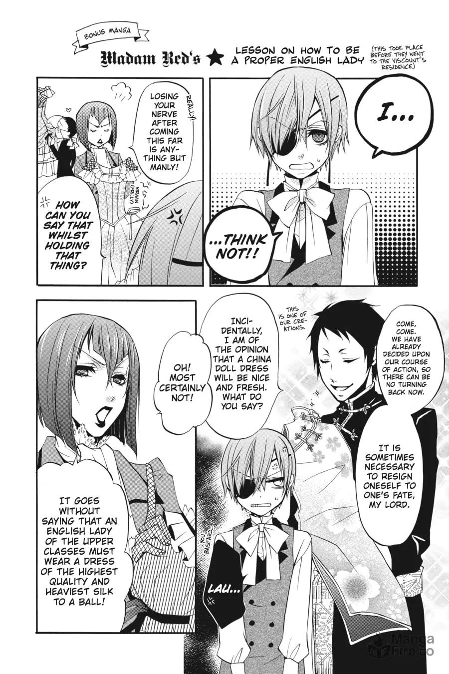 Black Butler Chapter 9 page 33 - 